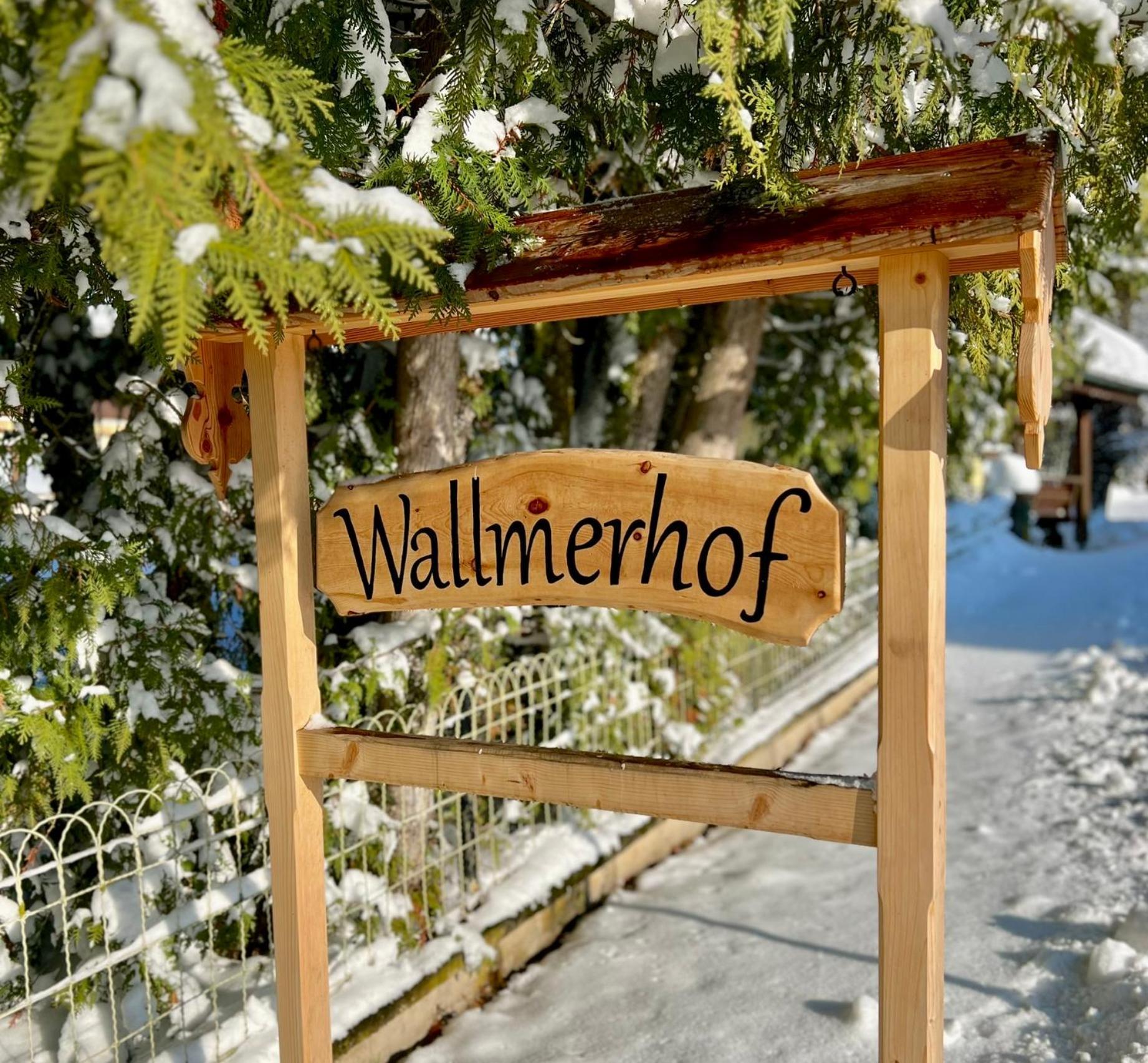 Ferienwohnung Wallmerhof Am Laendlichen Wimberg 아드네트 외부 사진